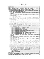 THỰC TRẠNG CÔNG tác THẨM ĐỊNH dự án đầu tư tại CHI NHÁNH NHNo  PTNT mỹ đức GIAI đoạn 2007 – 2009