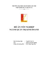 Phân tích và đề xuất biện pháp nâng cao hiệu quả kinh doanh tại Bưu điện tỉnh Hưng Yên