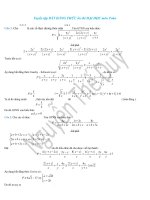 TUYỂN tập bất ĐẲNG THỨC