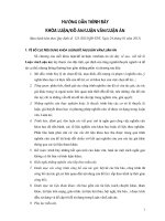 HƯỚNG DẪN TRÌNH BÀY KHÓA LUẬN - ĐỒ ÁN - LUẬN VĂN - LUẬN ÁN