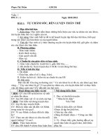 Giáo án giáo dục công dân lớp 6 đầy đủ 