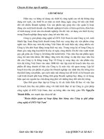 Hoàn thiện quản trị hoạt động bán hàng của Công ty giải pháp công nghệ số DTS Việt Nam