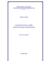 Giải pháp tiêu thụ vải thiều ở huyện thanh hà, tỉnh hải dương  xem chi tiết biểu ghi biên mục
