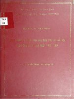 Luận văn hoạt động du lịch trên địa bàn thủ đô hà nội  thực trạng và giải pháp phát triển 