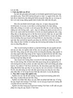 Pháp luật việt nam về quy hoạch môi trường; vai trò của pháp luật môi trường với phát triển du lịch bền vững