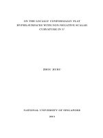 On the locally conformally flat hyper surfaces with nonnegative scalar curvature in r5 