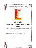 Tìm hiểu về quá trình ngẫu nhiên ổn định có chu kỳ và ứng dụng