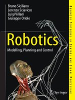 Robotics modeling planing and control