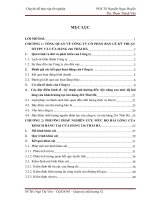 Nâng cao mức độ hài lòng khách hàng tại cửa hàng 216 Thái Hà của công ty cổ phần bán lẻ kỹ thuật số FPT
