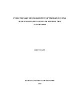 Evolutionary multi objective optimization using neural based estimation of distribution algorithms 