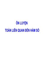 Tiếp tuyến với đồ thị hàm số