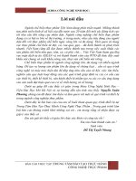 một số qui trình và thiết bị trong ngành công nghiệp thực phẩm.