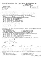 Vật lý 9   249 (HK II 2010   2011)
