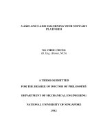 3 axis and 5 axis machining with stewart platform 