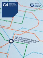 G4   hướng dẫn báo cáo phát triển bền vững phần 1 