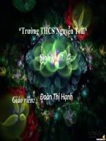 Thực hành xem băng hình về tập tính và đời sống của thú.