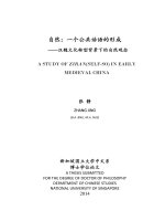 A study of ziran (self so) in early medieval china 3 
