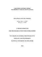 A decision support model for product end of life planning 