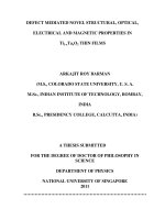 Defect mediated novel structural, optical, electrical and magnetic properties in ti1 xtaxo2 thin films 