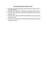 CHỦ ĐỀ TIỂU LUẬN