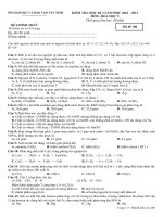 Hóa học  9   108 (HK II 2010   2011)