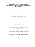 Structural characterization and biochemical analysis of ID2, an inhibitor of DNA binding 1 