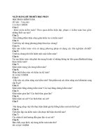 Ngân hàng đề thi hết học phần học phần   kiểm toán 