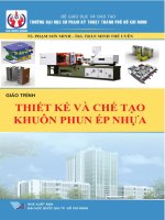 Giáo trình thiết kế và chế tạo khuôn phun ép nhựa