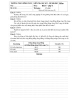 ĐỀ THI HKII ĐỊA LÝ 9 (10-11)