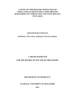 A study on the roller compaction of undulated flakes by real time process monitoring of compaction and cone milling of flakes 