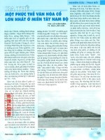 Ba thê   một phức thể văn hóa cổ lớn nhất ở miền tây nam bộ 