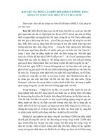 Hạn chế tác động của biến đổi khí hậu ở đồng bằng sông cửu long  giải pháp từ cây dừa nước 