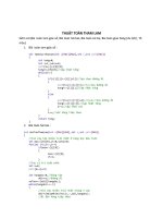 Phương pháp Tham Lam trong kĩ thuật lập trình