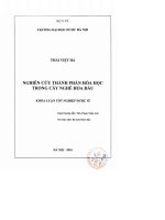 Nghiên cứu thành phần hoá học trong cây nghể hoa đầu