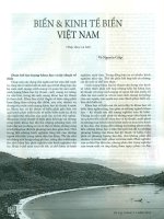 Biển và kinh tế biển việt nam phần 2 