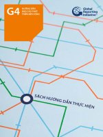 G4   hướng dẫn báo cáo phát triển bền vững phần 2 