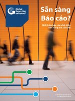 Sẵn sàng báo cáo   giới thiệu báo cáo phát triển bền vững cho các SME (doanh nghiệp có quy mô vừa và nhỏ) 