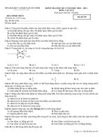 Vật lý 9   539 (HK II 2010   2011)