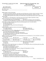 Sinh học  9   354 (HK II 2010   2011)