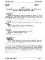 Giáo án sử 9 HK II chuẩn