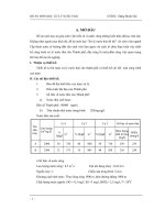 Đồ án môn học xử lý nước thải đô thị