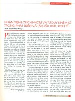 Nhận diện lợi ích nhóm và tư duy nhiệm kỳ trong phát triển và tái cấu trúc kinh tế