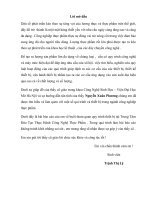 số qui trình và thiết bị trong ngành công nghiệp thực phẩm