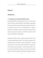 Development of immersed boundary methods for isothermal and thermal flows 1 