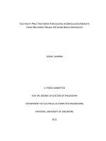Electricity price time series forecasting in deregulated markets using recurrent neural network based approaches 