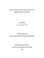Spin dynamics of magnonic crystals and ferromagnetic nanorings 