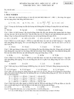 de kiem tra hoc ki 2   vat li 10  moi