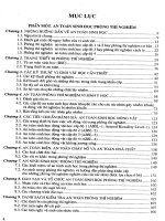 an toàn sinh học trong phòng thí nghiệm