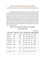 Đôi nét về tình hình xuất khẩu lao động ở đồng bằng sông cửu long trong những năm gần đây 