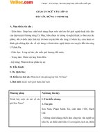 Giáo án ngữ văn 12 tuần 22 bài bắt sấu rừng u minh hạ